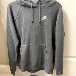 Gray hoodie. Good condition and only worn twice.